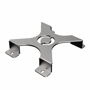 BRKT-75 featured view of stainless steel router and antenna mount