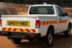 POYNTING EPNT-7 mounted on mining safety vehicle for reliable communication. Images are used for visual representation purposes only. These images may not be downloaded, copied, or used in any form without prior permission.