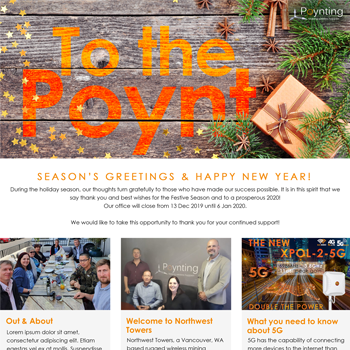 Season’s Greetings & Happy New Year 2019